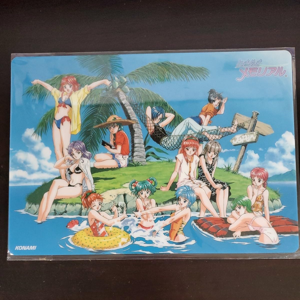 Amazon.co.jp: ときめきメモリアル 下敷き レターセット : 文房具